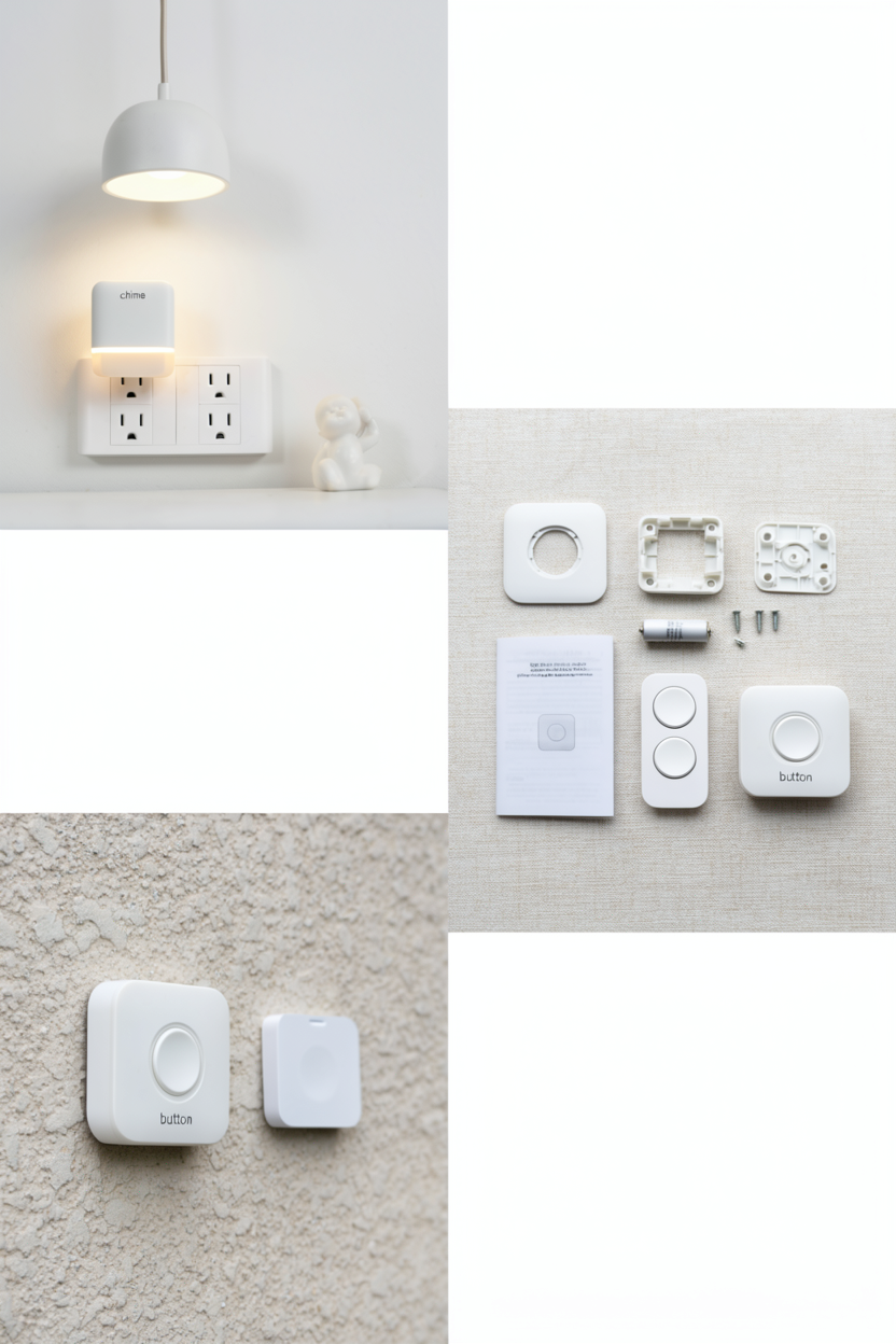 Wireless Doorbell Chime with 52 Tunes