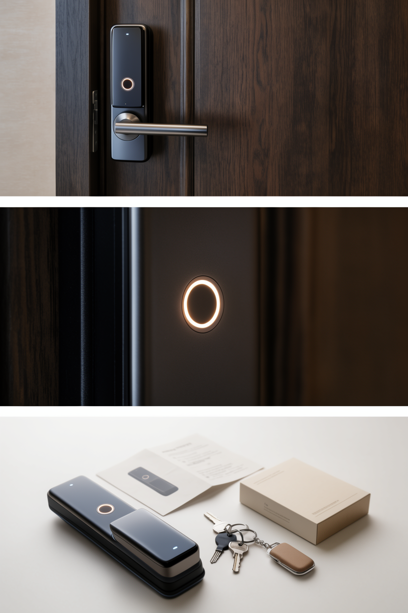 Smart Keyless Deadbolt with Fingerprint