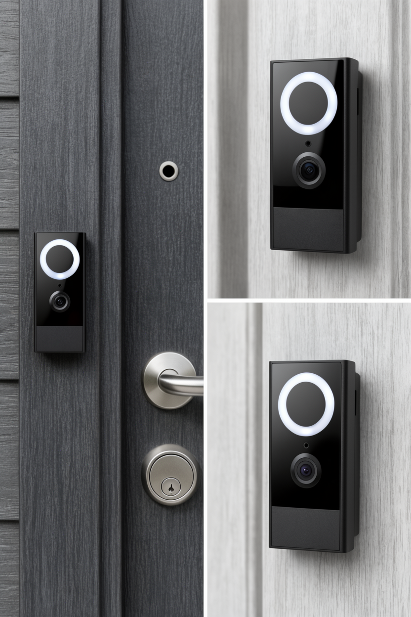 Smart Video Doorbell Camera (Single)