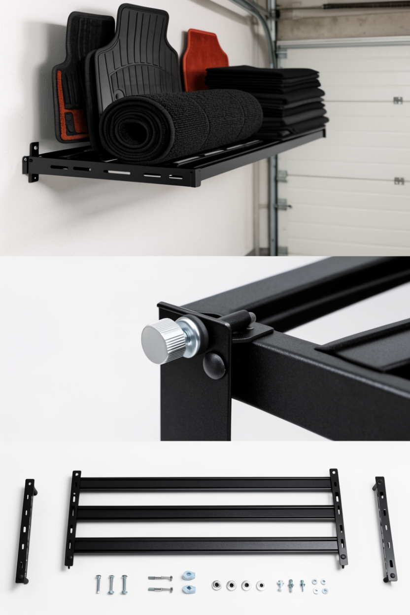 Adjustable Overhead Garage Storage Rack